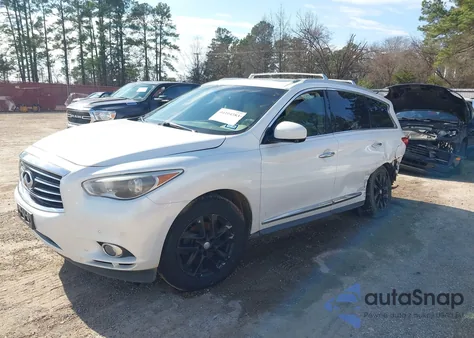 2013 Infiniti Jx35 from USA, damaged, VIN 5N1AL0MM2DC349010